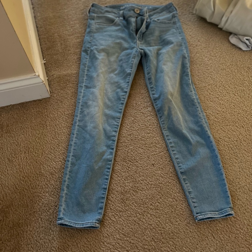American eagle jeans! Light wash!